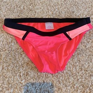 Pink and Orange Swimsuit Bottoms.